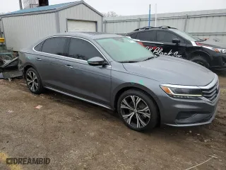 2021 Volkswagen Passat 2.0T SE with VIN 1VWSA7A33MC012734, listed as a Copart auction lot 43772795 with 85,579 mi miles and Salvage Title. Bid and sale history available at carsss.com. Image 4.