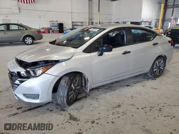 2024 Nissan Versa S with VIN 3N1CN8DV9RL878581, listed as a Copart auction lot 61565205 with 6,336 mi miles and Non repairable. Bid and sale history available at DreamBid. Image 1.