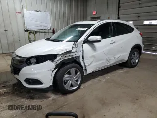 2019 Honda HR-V EX-L with VIN 3CZRU6H77KM730160, listed as a Copart auction lot 47661255 with 22,413 mi miles and Salvage Title. Bid and sale history available at carsss.com. Image 1.
