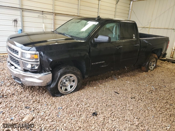 2015 Chevrolet Silverado 1500 Work Truck with VIN 1GCRCPEH8FZ153719, listed as a Copart auction lot 45099415 with 120,112 mi miles and Salvage Title. Bid and sale history available at carsss.com. Image 1.