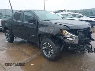 2022 Chevrolet Colorado 4WD Z71 z VIN 1GCGTDEN4N1329447, wystawiony jako IAAI lot #41564443 z przebiegiem 27 730 mil mil oraz . Historia ofert i sprzedaży dostępna na DreamBid. Obrazek 1.