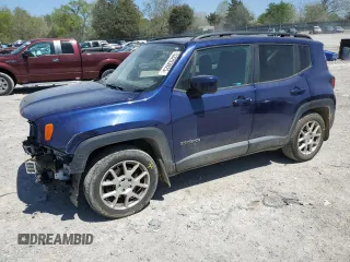 2019 Jeep Renegade Latitude z VIN ZACNJABB4KPJ77846, wystawiony jako Copart lot #53293925 z przebiegiem 77 934 mil mil oraz Szkoda całkowita • Salvage title. Historia ofert i sprzedaży dostępna na DreamBid. Obrazek 1.