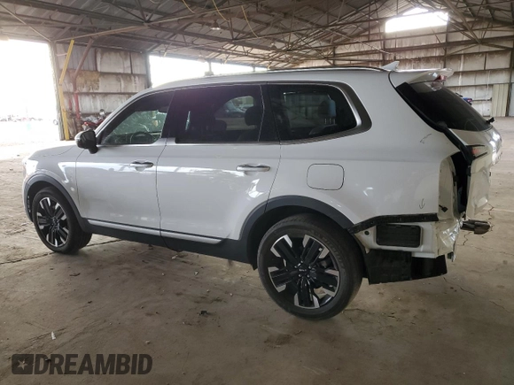 2023 Kia Telluride SX X-Line with VIN 5XYP5DGC5PG361512, listed as a Copart auction lot 78152114 with 28,693 mi miles and Salvage title. Bid and sale history available at DreamBid. Image 2.