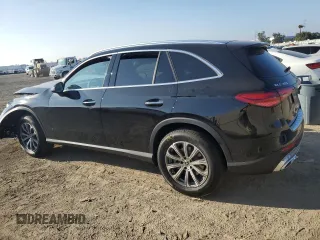 2025 Mercedes-Benz GLC with VIN W1NKM4HB0SF269280, listed as a Copart auction lot 83607554 with 0 mi miles and Salvage Title. Bid and sale history available at carsss.com. Image 2.