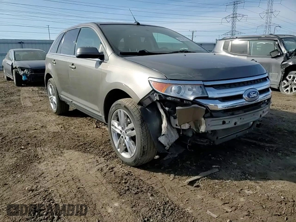 2013 Ford Edge Limited with VIN 2FMDK3KC8DBC65270, listed as a Copart auction lot 48434225 with 172,333 mi miles and Salvage Title. Bid and sale history available at carsss.com. Image 10.