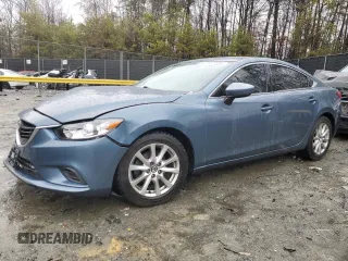 2014 Mazda 6 i Sport with VIN JM1GJ1U62E1120173, listed as a Copart auction lot 44163485 with 126,668 mi miles and Salvage Title. Bid and sale history available at carsss.com. Image 1.