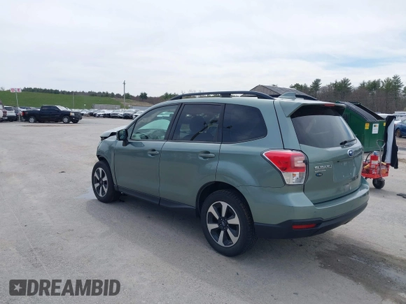 2017 Subaru Forester Premium with VIN JF2SJAEC0HH528019, listed as a IAAI auction lot 39240491 with 107,304 mi miles. Bid and sale history available at carsss.com. Image 3.