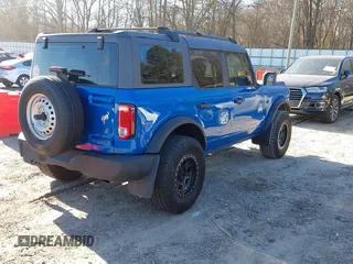 2022 Ford Bronco with VIN 1FMDE5BH5NLB34622, listed as a IAAI auction lot 41186752 with 29,616 mi miles. Bid and sale history available at carsss.com. Image 4.