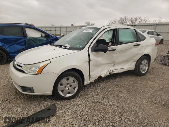 2010 Ford Focus S with VIN 1FAHP3EN6AW105277, listed as a Copart auction lot 49516855 with 0 mi miles and Salvage Title. Bid and sale history available at carsss.com. Image 1.