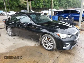 2019 Infiniti Q50 Luxe с VIN JN1EV7AP3KM516265, выставлен на аукционе Copart как лот 58142515 с пробегом 108 443 миль миль и Чистый • Clean title. История ставок и продаж доступна на DreamBid. Изображение 4.