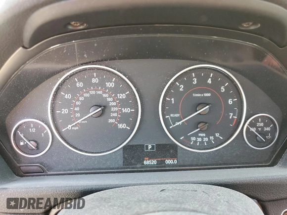 2014 BMW 4 Series 428i with VIN WBA3N3C55EF712173, listed as a Copart auction lot 51548085 with 68,520 mi miles and Non repairable. Bid and sale history available at DreamBid. Image 9.