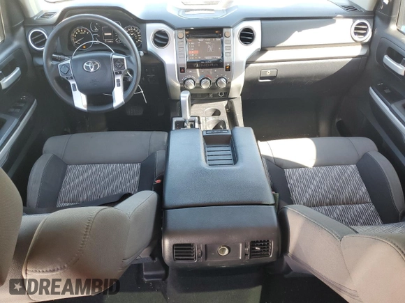 2018 Toyota Tundra 2WD SR5 with VIN 5TFEY5F18JX242054, listed as a Copart auction lot 43023045 with 127,640 mi miles and Salvage Title. Bid and sale history available at carsss.com. Image 8.