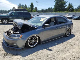 2016 Volkswagen Jetta Sport z VIN 3VWD17AJ4GM221703, wystawiony jako Copart lot #63020575 z przebiegiem Nie podano mil oraz Szkoda całkowita • Salvage title. Historia ofert i sprzedaży dostępna na DreamBid. Obrazek 1.