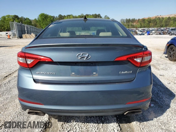 2015 Hyundai Sonata Sport with VIN 5NPE34AF0FH111974, listed as a Copart auction lot 52494565 with 153,108 mi miles and Clean title. Bid and sale history available at DreamBid. Image 6.