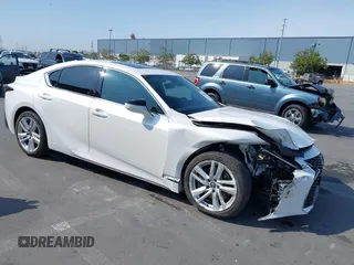 2023 Lexus IS 300 with VIN JTHCA1D23P5123511, listed as a IAAI auction lot 42565222 with 31,203 mi miles and . Bid and sale history available at DreamBid. Image 1.