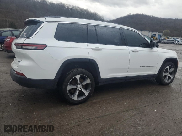 2023 Jeep Grand Cherokee Limited z VIN 1C4RJKBG7P8781671, wystawiony jako Copart lot #49783005 z przebiegiem 24 403 mil mil oraz Szkoda całkowita • Salvage title. Historia ofert i sprzedaży dostępna na DreamBid. Obrazek 3.