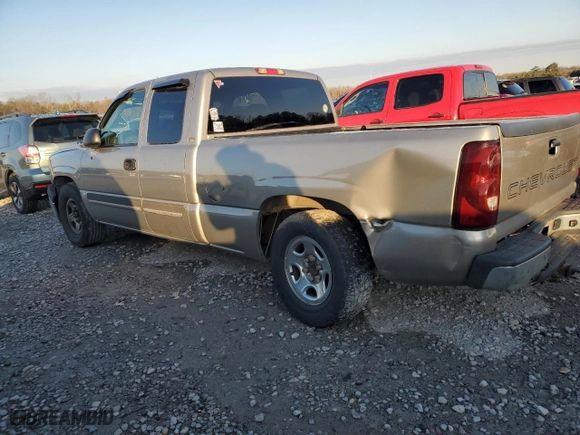 2003 Chevrolet Silverado 1500 LT with VIN 2GCEC19T131303989, listed as a Copart auction lot 42594995 with 222,517 mi miles and Salvage Title. Bid and sale history available at carsss.com. Image 2.