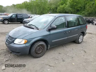 2007 Dodge Caravan SE with VIN 1D4GP25B57B113105, listed as a Copart auction lot 54256394 with 154,535 mi miles and Clean Title. Bid and sale history available at carsss.com. Image 1.