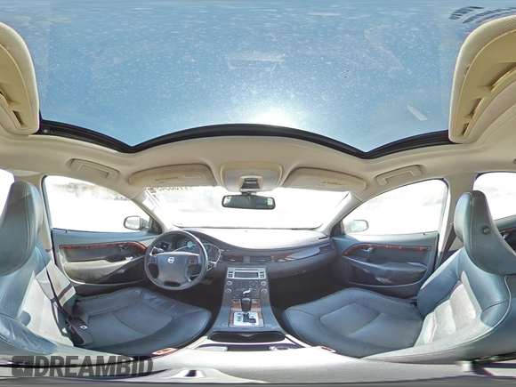 2007 Volvo S80 I6 with VIN YV1AS982871027227, listed as a Copart auction lot 77363434 with 119,253 mi miles and Salvage Title. Bid and sale history available at carsss.com. Image 12.