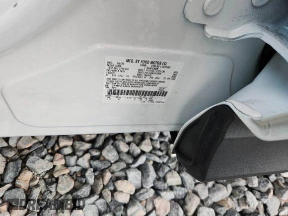 2020 Ford Edge SEL с VIN 2FMPK3J95LBA94317, выставлен на аукционе Copart как лот 62389575 с пробегом 38 523 миль миль и Списание • Salvage title. История ставок и продаж доступна на DreamBid. Изображение 14.