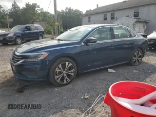 2021 Volkswagen Passat SE with VIN 1VWSA7A37MC000456, listed as a Copart auction lot 65911905 with 100,070 mi miles and Clean title. Bid and sale history available at DreamBid. Image 1.