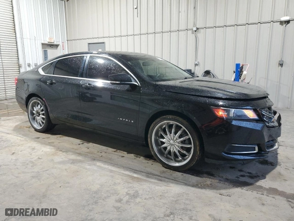 2017 Chevrolet Impala LT with VIN 2G1105S33H9181176, listed as a Copart auction lot 47550955 with 90,764 mi miles and Salvage Title. Bid and sale history available at carsss.com. Image 4.