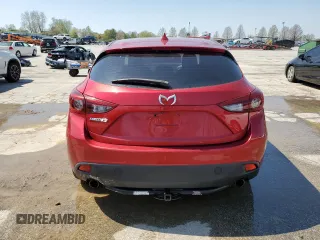 2015 Mazda 3 S Grand Touring with VIN JM1BM1M31F1268906, listed as a Copart auction lot 51821515 with 111,662 mi miles and Salvage title. Bid and sale history available at DreamBid. Image 6.