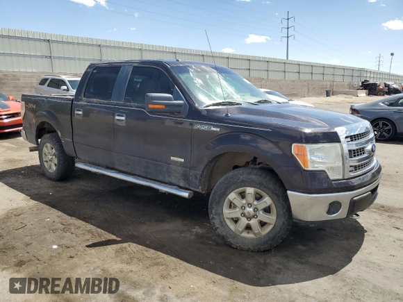 2014 Ford F-150 XL with VIN 1FTFW1ET6EKE90862, listed as a Copart auction lot 53168895 with 196,394 mi miles and Clean Title. Bid and sale history available at carsss.com. Image 4.