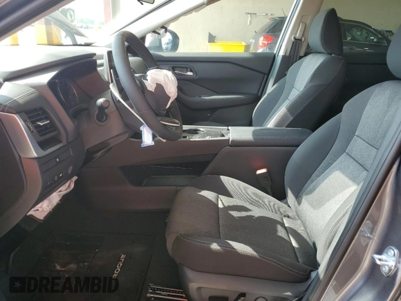 2025 Nissan Rogue SV with VIN 5N1BT3BA4SC826080, listed as a Copart auction lot 54619745 with 274 mi miles and Clean Title. Bid and sale history available at DreamBid. Image 7.