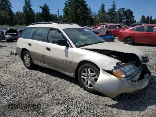 2003 Subaru Legacy Outback with VIN 4S3BH675737609362, listed as a Copart auction lot 60042525 with 211,461 mi miles and Salvage title. Bid and sale history available at DreamBid. Image 4.