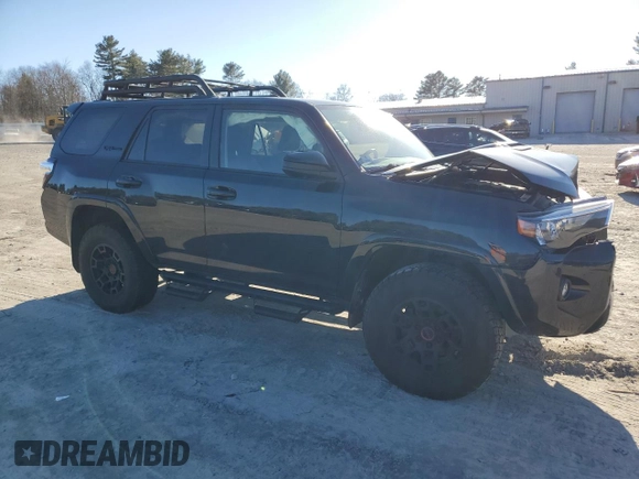 2022 Toyota 4Runner TRD Pro with VIN JTELU5JR2N6059918, listed as a Copart auction lot 47990485 with 75,149 mi miles and Salvage title. Bid and sale history available at DreamBid. Image 4.