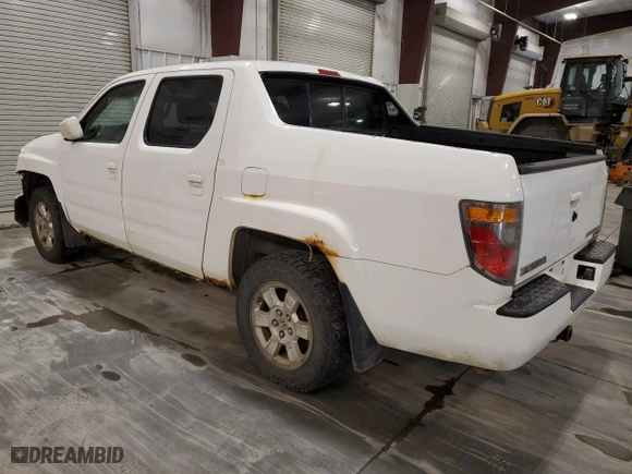 2008 Honda Ridgeline RTS with VIN 2HJYK16488H509737, listed as a Copart auction lot 81686924 with 215,282 mi miles and Salvage Title. Bid and sale history available at carsss.com. Image 2.