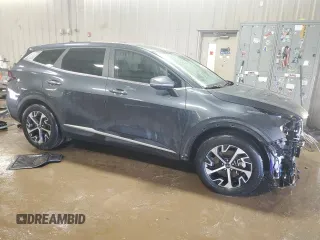 2023 Kia Sportage EX with VIN 5XYK33AF7PG124551, listed as a Copart auction lot 49976855 with 17,593 mi miles and Salvage Title. Bid and sale history available at carsss.com. Image 4.