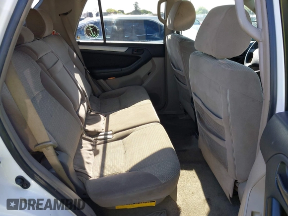 2004 Toyota 4Runner SR5 with VIN JTEBU14R340037122, listed as a IAAI auction lot 42206233 with 177,090 mi miles and . Bid and sale history available at DreamBid. Image 8.