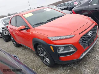 2019 Hyundai Kona Limited with VIN KM8K3CA53KU330542, listed as a IAAI auction lot 41454145 with 64,166 mi miles. Bid and sale history available at carsss.com. Image 1.