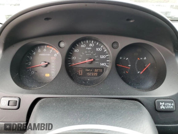 2001 Acura MDX Touring Pkg with VIN 2HNYD18601H542583, listed as a Copart auction lot 75733004 with 192,339 mi miles and Salvage Title. Bid and sale history available at carsss.com. Image 9.