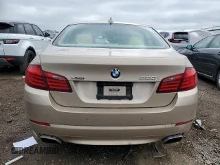 2013 BMW 5 Series 550i xDrive with VIN WBAFU9C55DDY71630, listed as a Copart auction lot 52511635 with 51,474 mi miles and Salvage title. Bid and sale history available at DreamBid. Image 6.