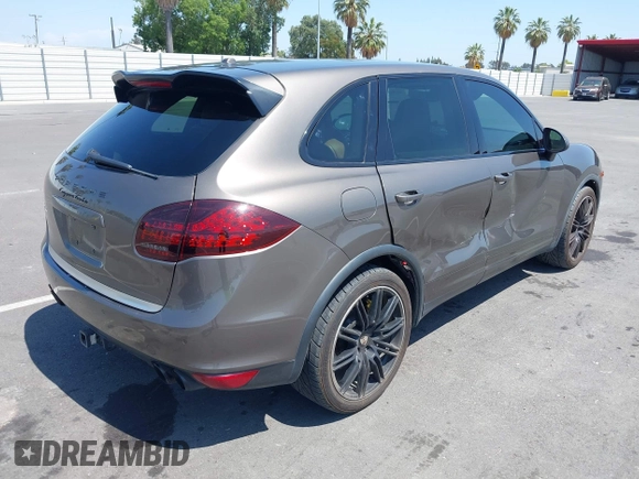 2012 Porsche Cayenne Turbo with VIN WP1AC2A21CLA82667, listed as a IAAI auction lot 42383728 with 133,134 mi miles and . Bid and sale history available at DreamBid. Image 4.