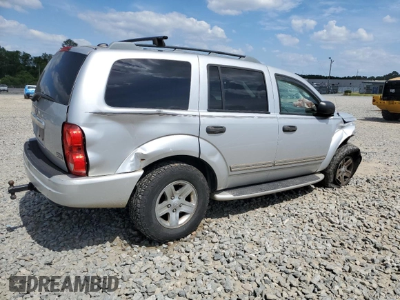 2004 Dodge Durango Limited with VIN 1D4HD58D94F154997, listed as a Copart auction lot 58973804 with 208,595 mi miles and Salvage title. Bid and sale history available at DreamBid. Image 3.