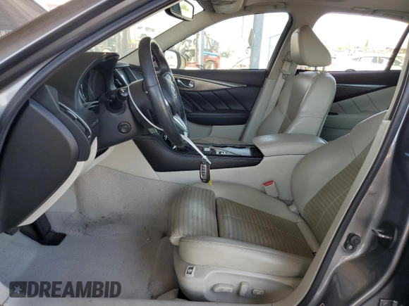 2020 Infiniti Q50 Luxe z VIN JN1EV7AP9LM203562, wystawiony jako Copart lot #57536415 z przebiegiem 48 790 mil mil oraz Szkoda całkowita • Salvage title. Historia ofert i sprzedaży dostępna na DreamBid. Obrazek 7.