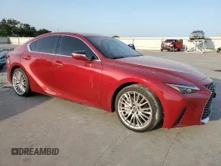 2022 Lexus IS with VIN JTHDA1D2XN5118632, listed as a Copart auction lot 63076184 with 24,948 mi miles and Clean Title. Bid and sale history available at carsss.com. Image 4.