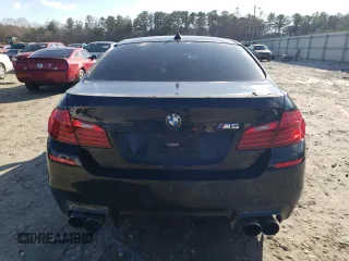 2015 BMW M5 with VIN WBSFV9C57FD594703, listed as a Copart auction lot 37756913 with 165,305 mi miles. Bid and sale history available at carsss.com. Image 6.