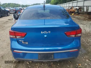 2023 Kia Rio S with VIN 3KPA24AD6PE548027, listed as a Copart auction lot 63697104 with 34,588 mi miles and Salvage Title. Bid and sale history available at carsss.com. Image 6.