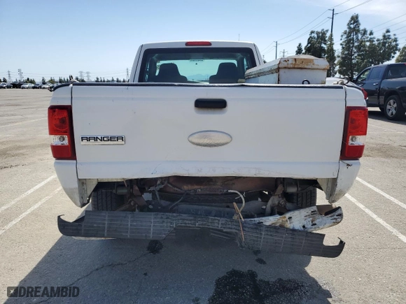 2006 Ford Ranger STX with VIN 1FTYR44U96PA54863, listed as a Copart auction lot 50100415 with 248,634 mi miles and Salvage Title. Bid and sale history available at carsss.com. Image 6.