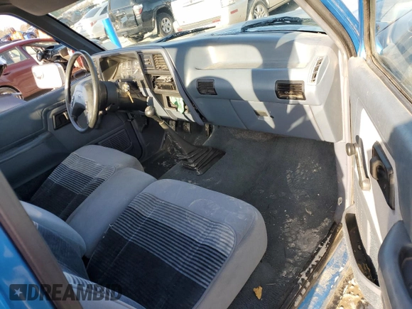 1992 Ford Ranger with VIN 1FTCR11T4NUB28954, listed as a Copart auction lot 89198125 with 95,454 mi miles and Salvage Title. Bid and sale history available at DreamBid. Image 8.