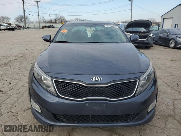 2015 Kia Optima LX with VIN KNAGM4A77F5593841, listed as a Copart auction lot 51691115 with 104,757 mi miles and Clean Title. Bid and sale history available at carsss.com. Image 5.