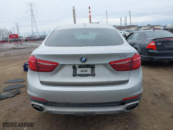 2018 BMW X6 xDrive35i with VIN 5UXKU2C50J0X49445, listed as a IAAI auction lot 41449077 with 130,912 mi miles. Bid and sale history available at carsss.com. Image 15.
