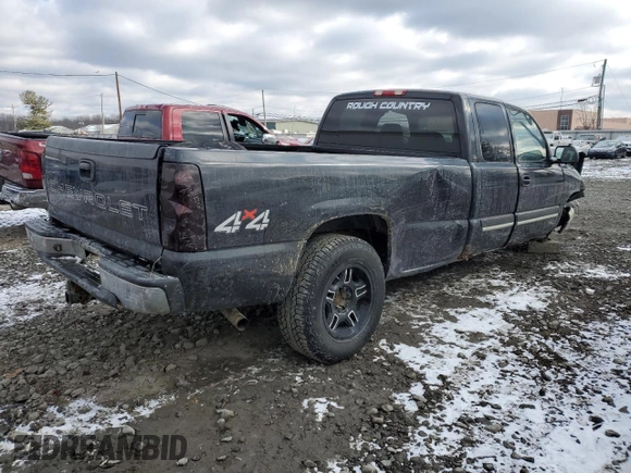 2005 Chevrolet Silverado 1500 with VIN 1GCEK19V75E230214, listed as a Copart auction lot 88054405 with 0 mi miles and Salvage Title. Bid and sale history available at carsss.com. Image 3.
