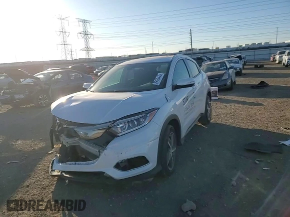 2022 Honda HR-V EX with VIN 3CZRU6H59NM729336, listed as a Copart auction lot 89129425 with Not Provided miles and Salvage Title. Bid and sale history available at carsss.com. Image 10.