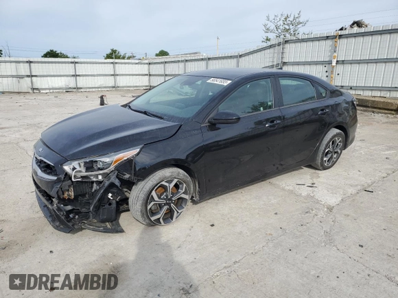 2019 Kia Forte LXS with VIN 3KPF24AD3KE008293, listed as a Copart auction lot 56541655 with 80,808 mi miles and Salvage title. Bid and sale history available at DreamBid. Image 1.